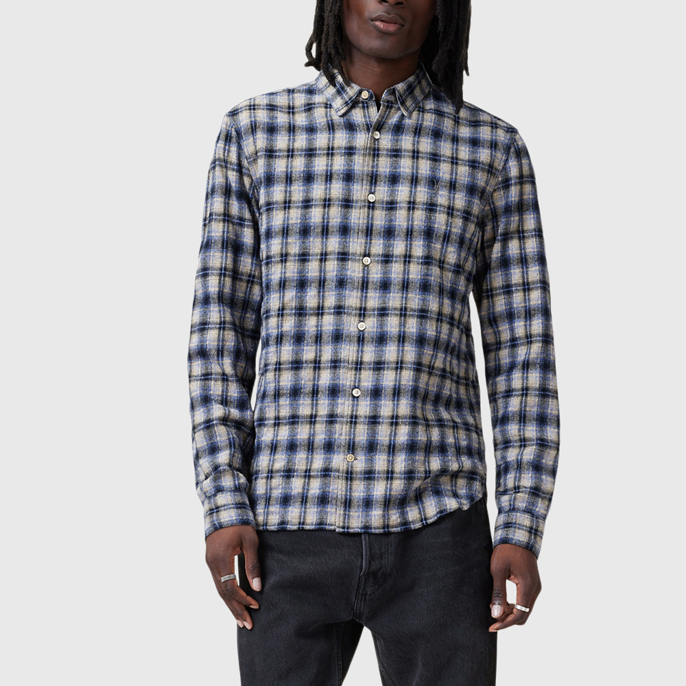 AllSaints Orin Long Sleeve Shirt